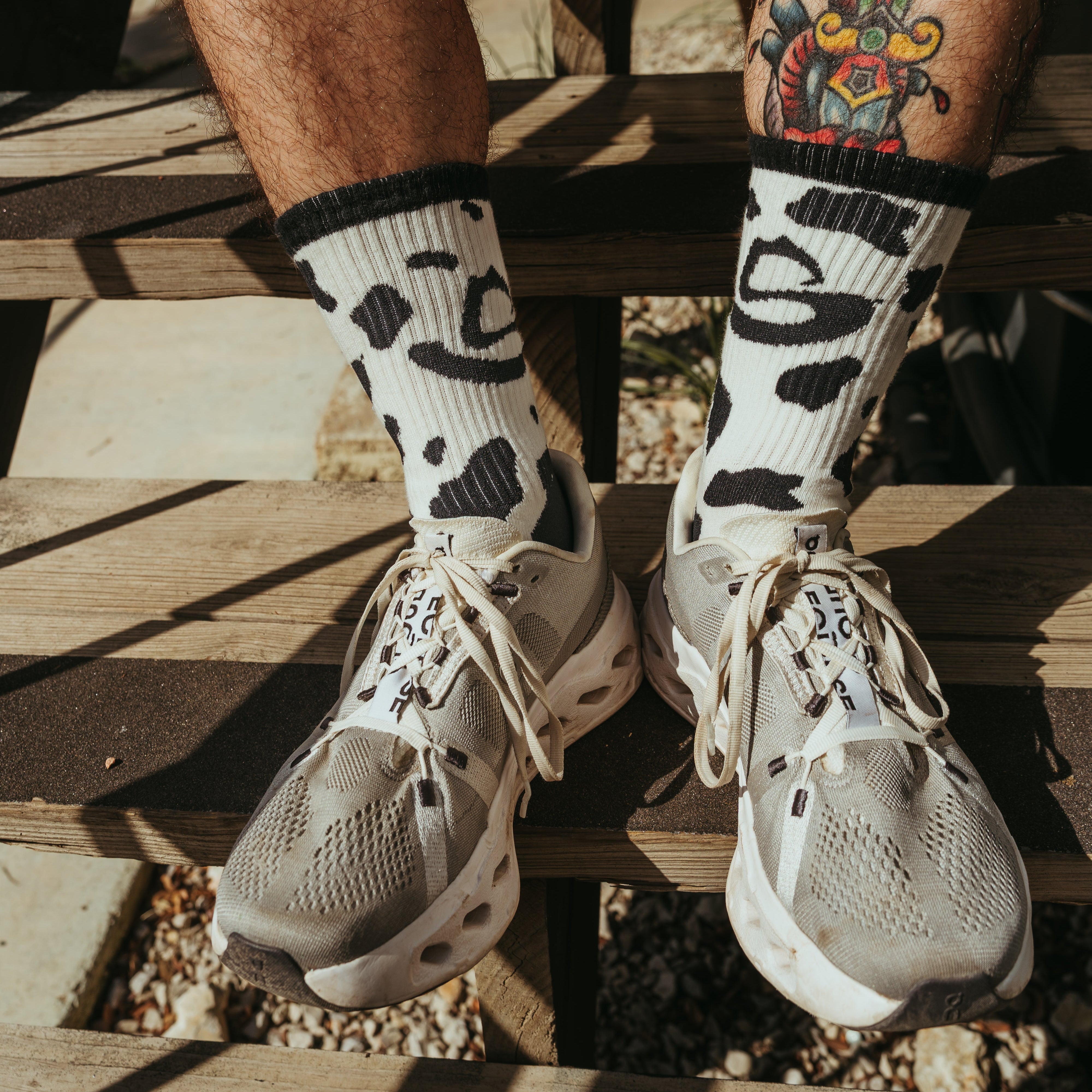 ICON COW SOCKS