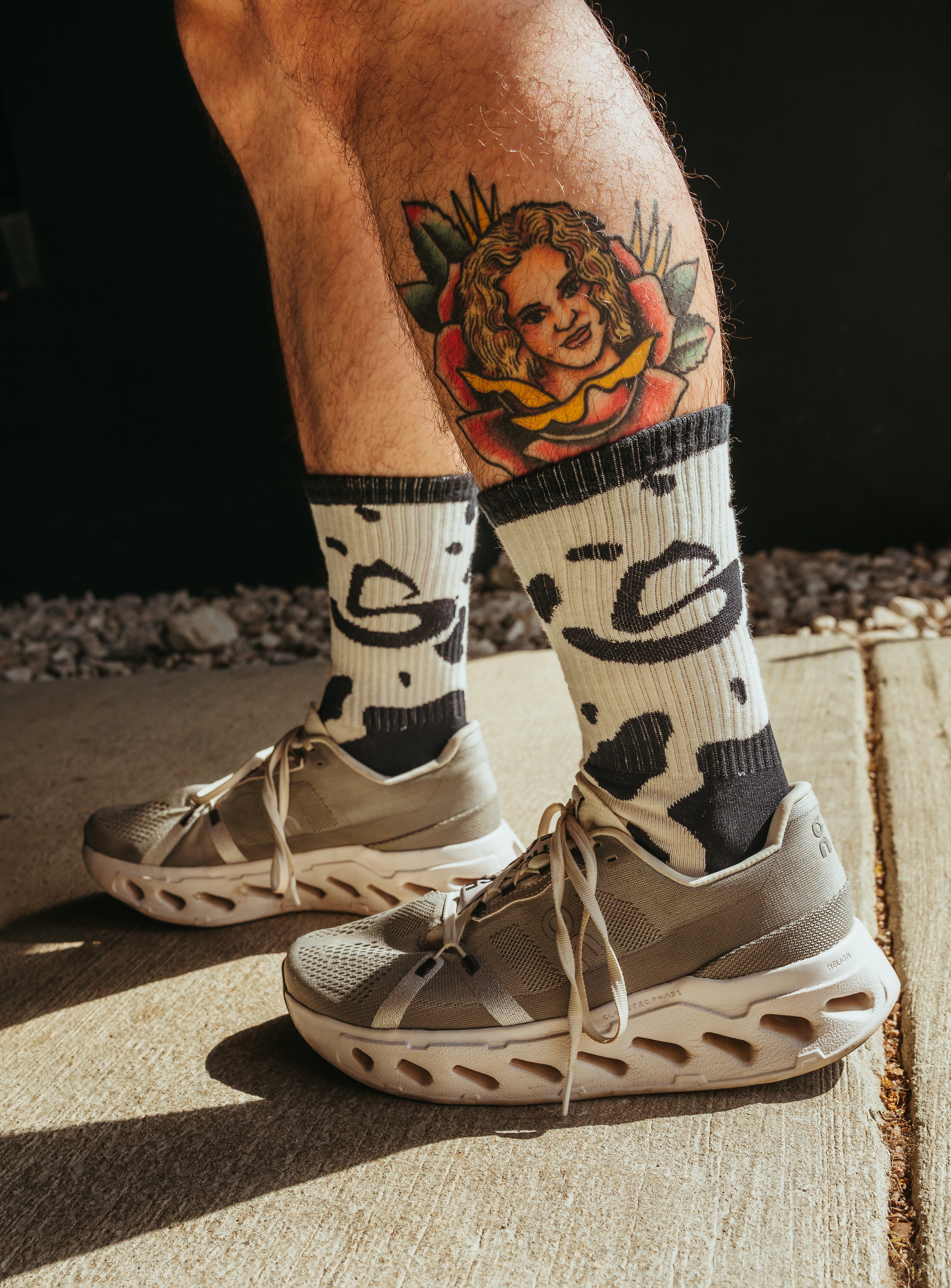 ICON COW SOCKS