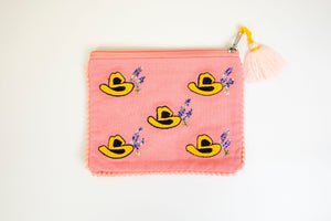 KARMA LIVING ZIPPER POUCH