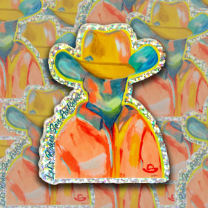 ECLECTIC COWBOY STICKER