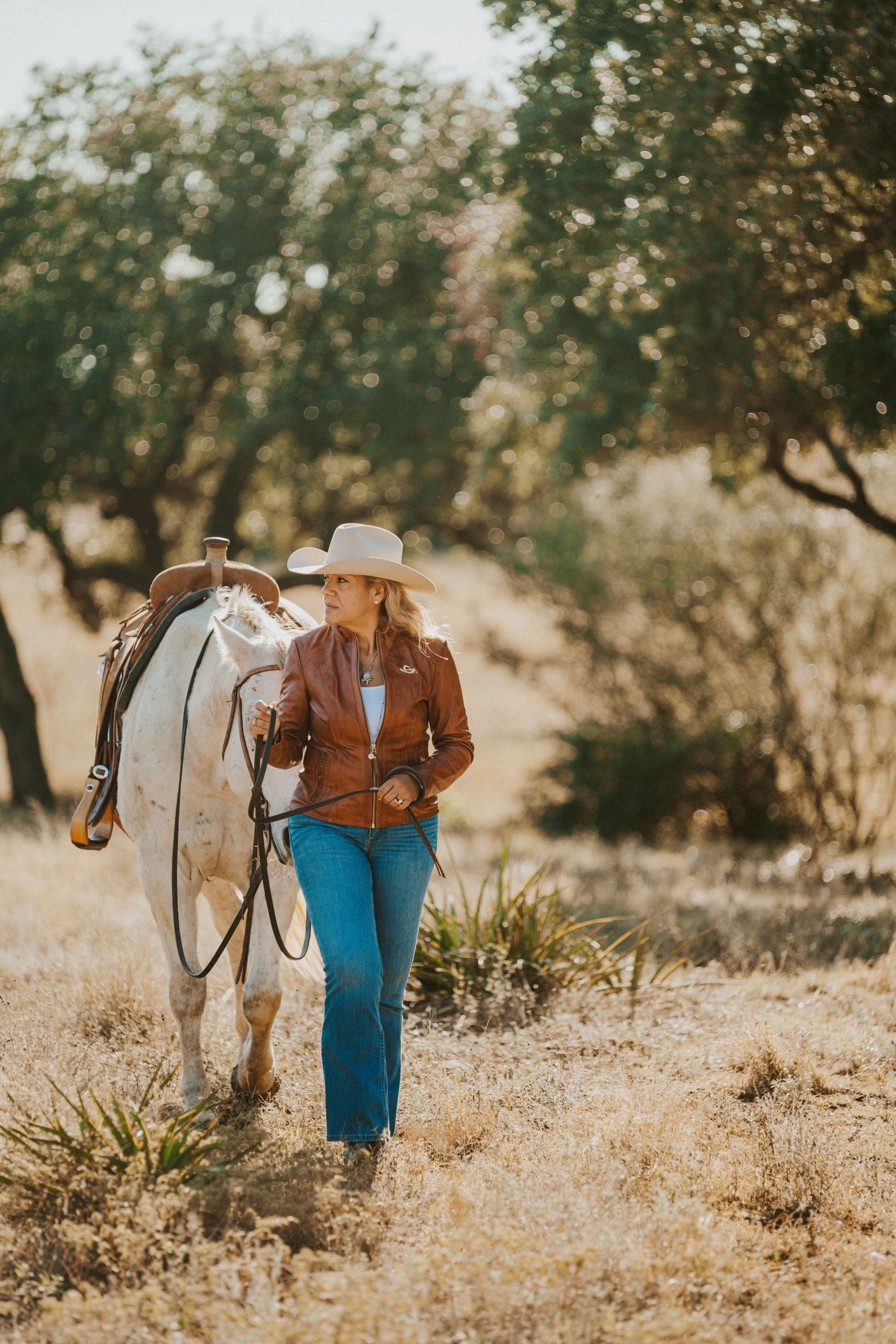 RODEO REVERIE WOMEN'S LEATHER JACKET