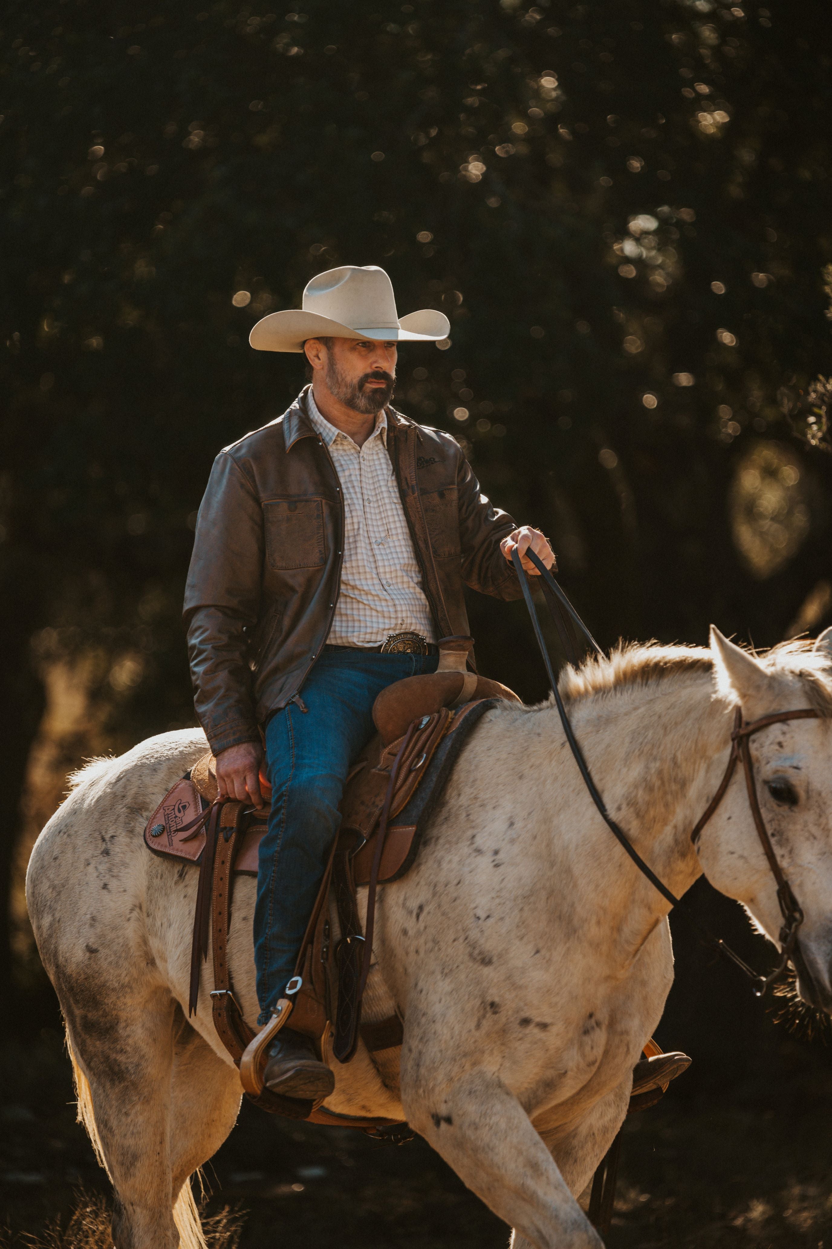 THE JESSE JAMES MEN'S LEATHER JACKET