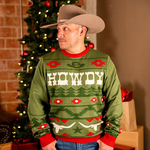 HOWDY HOLIDAYS CHRISTMAS SWEATER