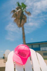 PINK LETS RODEO FOAM TRUCKER HAT